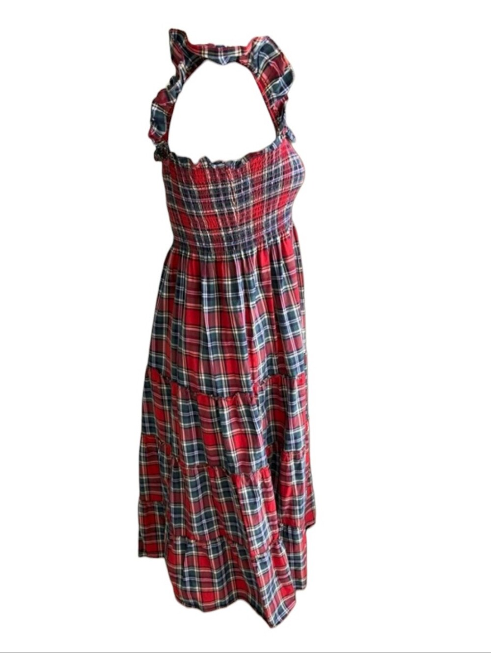 Hill House Home Ellie Nap dress size L tartan plaid - Picture 11 of 11